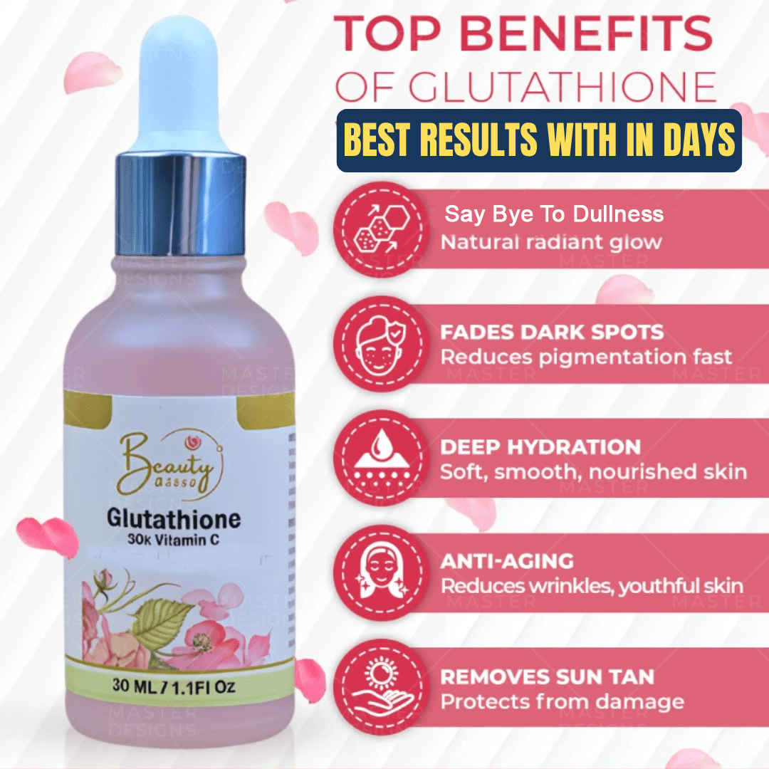 Glutathione Serum + Glutax Soap You Need BEAUTY BLISS 