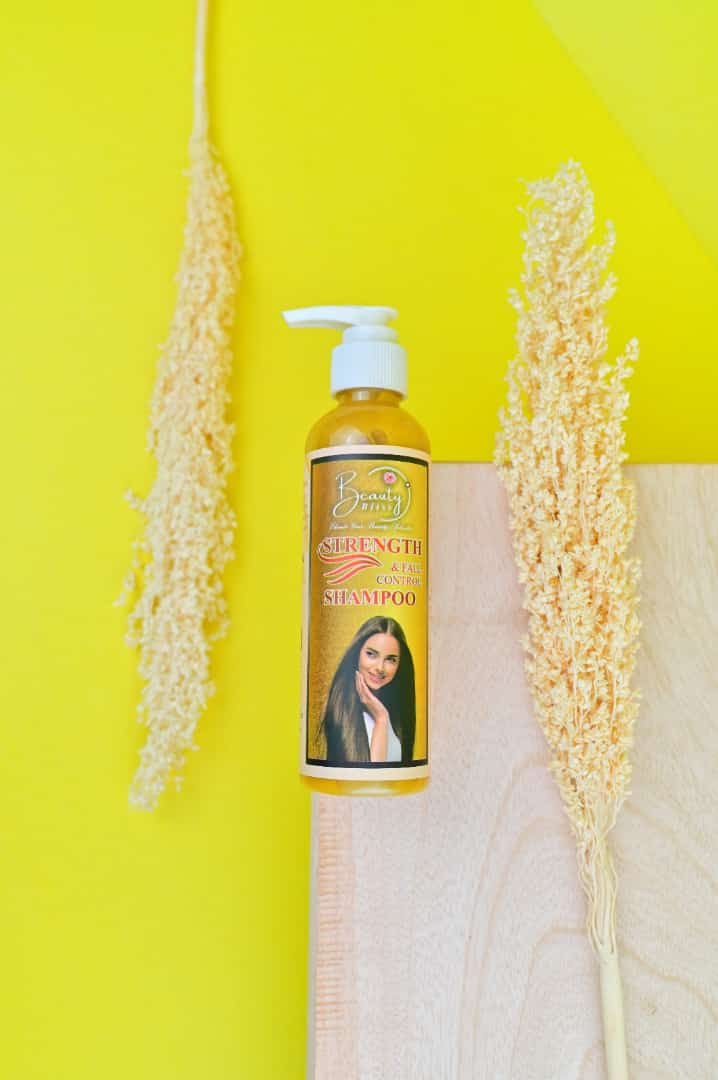 "Strength & Fall Control Shampoo: B5 + Biotin, 95% Less Hair Fall" - Beauty Bliss