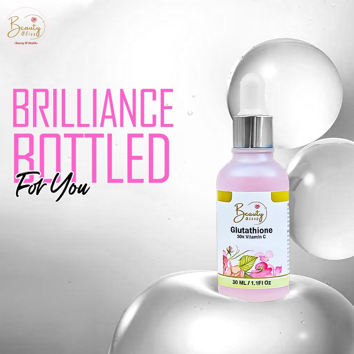 GLUTATHIONE + 30X VITAMIN C SERUM